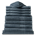 Royal Comfort Mirage 14 Piece Towel Set 100% Cotton Luxury Plush