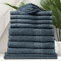 Royal Comfort Mirage 14 Piece Towel Set 100% Cotton Luxury Plush