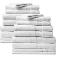 Royal Comfort Regency 20 Piece Towel Set 100% Cotton Luxury Plush