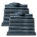 Royal Comfort Regency 20 Piece Towel Set 100% Cotton Luxury Plush
