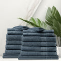 Royal Comfort Regency 20 Piece Towel Set 100% Cotton Luxury Plush