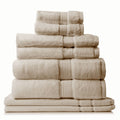 Royal Comfort Towel 8 Piece Set 100% Cotton Zero Twist Luxury Plush