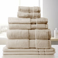 Royal Comfort Towel 8 Piece Set 100% Cotton Zero Twist Luxury Plush