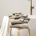 Royal Comfort Towel 8 Piece Set 100% Cotton Zero Twist Luxury Plush