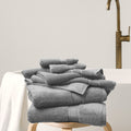 Royal Comfort Towel 8 Piece Set 100% Cotton Zero Twist Luxury Plush