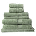 Royal Comfort Towel 8 Piece Set 100% Cotton Zero Twist Luxury Plush