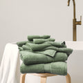 Royal Comfort Towel 8 Piece Set 100% Cotton Zero Twist Luxury Plush