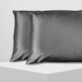 Casa Decor Luxury Satin Pillowcase Set With Gift Box Luxury Bedding  Twin Pack