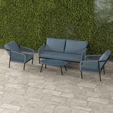 Load image into Gallery viewer, Arcadia Furniture 4 Piece Tivoli Ensemble Set Stylish Comfortable Durable Black
