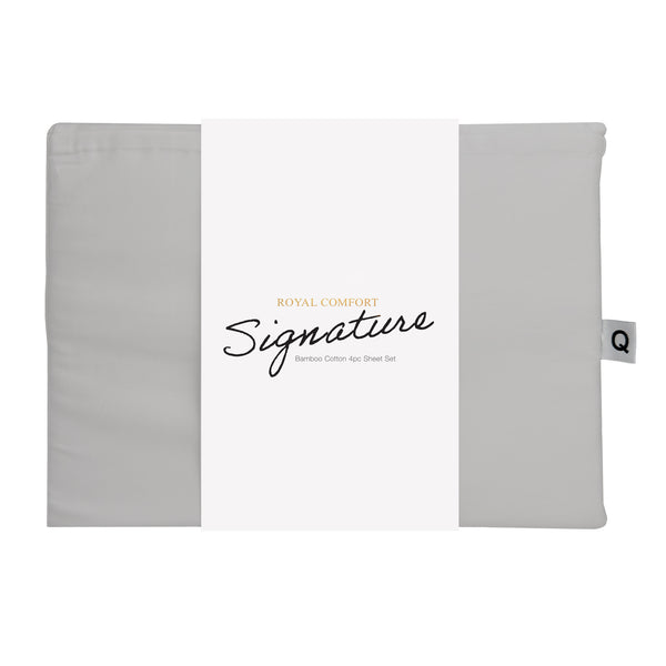 Royal Comfort Signature Bamboo Cotton Sheet Set Premium Bedding