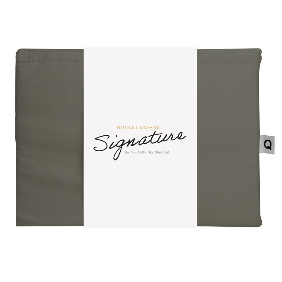 Royal Comfort Signature Bamboo Cotton Sheet Set Premium Bedding