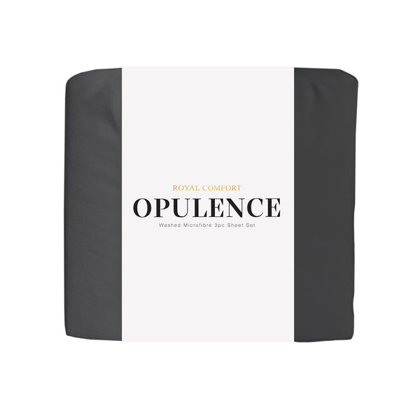 Royal Comfort Opulence Washed Microfibre Sheet Set