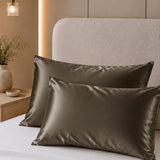 Royal Comfort Mulberry Silk Hypoallergenic Pillowcase Twin Pack
