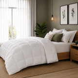 Royal Comfort 800GSM Wool Blend All Seasons Quilt 60% Wool Cotton Cover