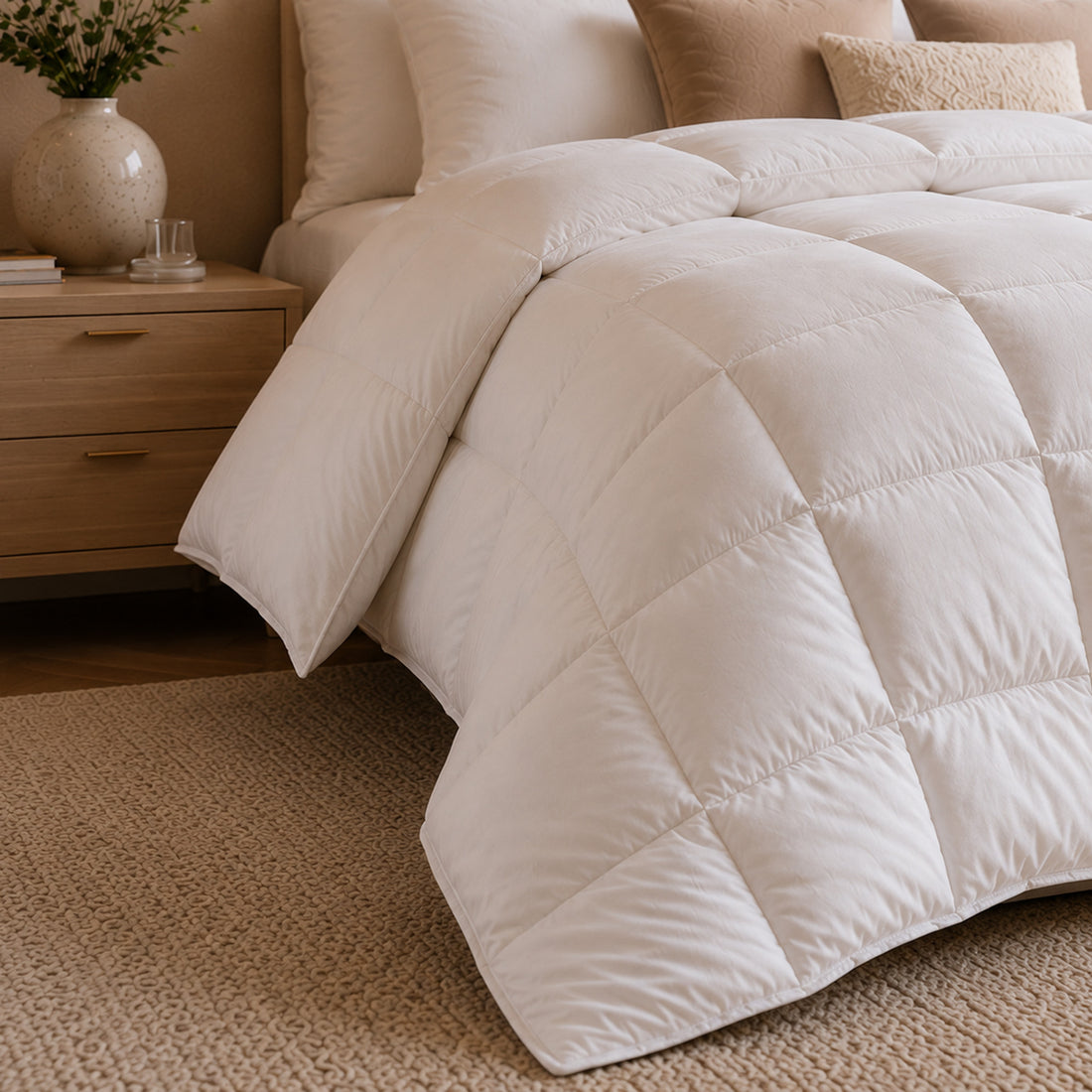 Royal Comfort 85/15 Duck Feather Down Medium Warmth Quilt 500GSM