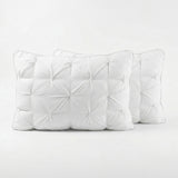 Royal Comfort 800GSM Luxury Hotel Pillow 2 Pack Microfibre 50x90cm White