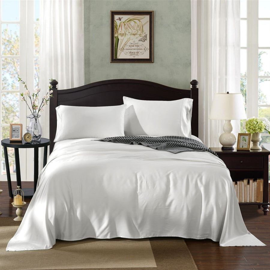 Royal Comfort 1000TC 100% Natural Bamboo Sheet Pillowcase Set Breathable