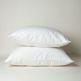 Royal Comfort 1000GSM Duck Feather Down Pillows Twin Pack 100% Cotton Cover