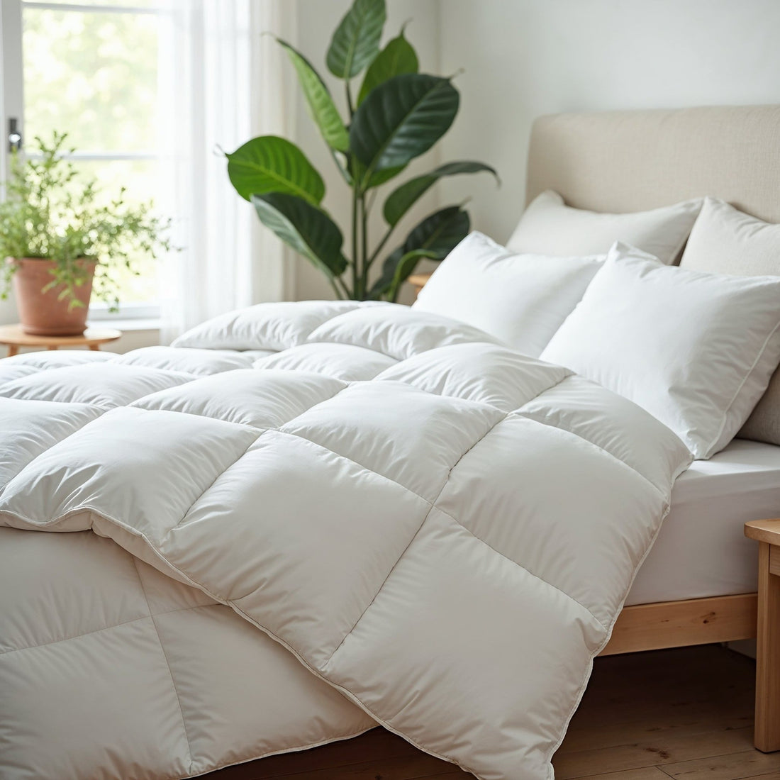 Royal Comfort 500GSM Duck Feather Down Quilt Ultra Warm Plush All Seasons