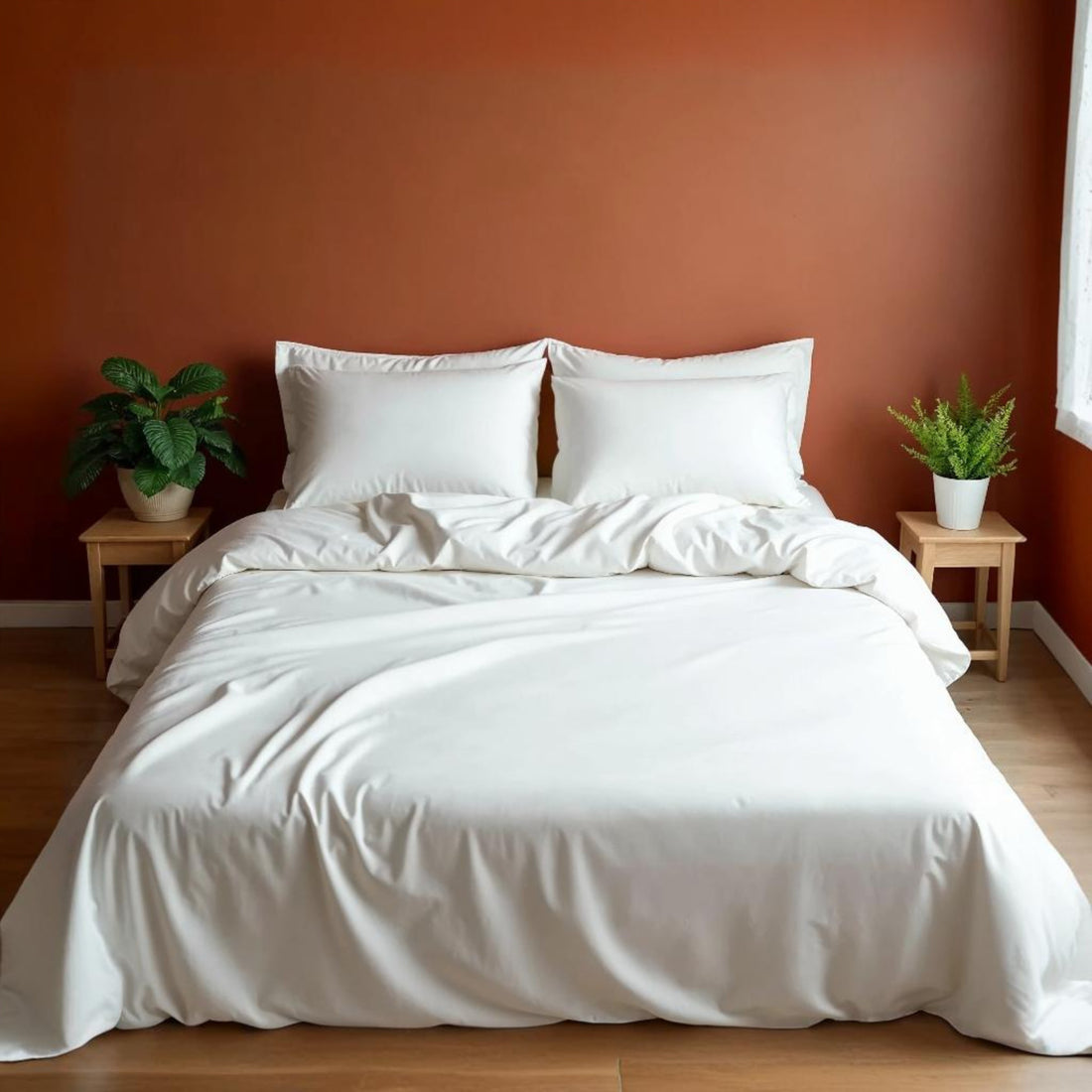 Royal Comfort 1000TC Bamboo Blend Sheet Pillowcase Set Ultra Soft