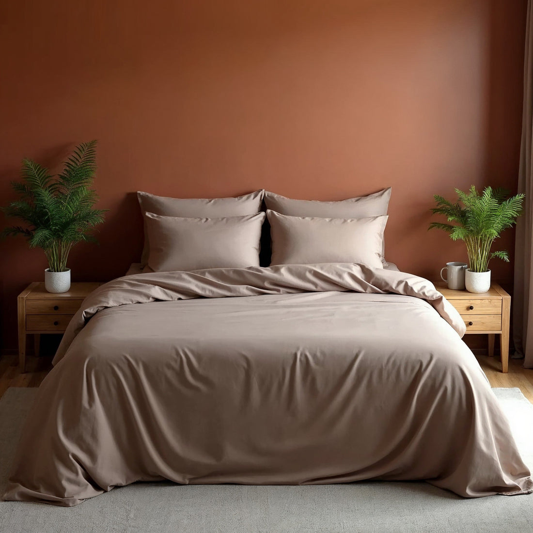 Royal Comfort 1000TC Bamboo Blend Sheet Pillowcase Set Ultra Soft