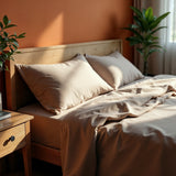Royal Comfort 1000TC Bamboo Blend Sheet Pillowcase Set Ultra Soft
