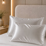 Royal Comfort Mulberry Silk Hypoallergenic Pillowcase Twin Pack
