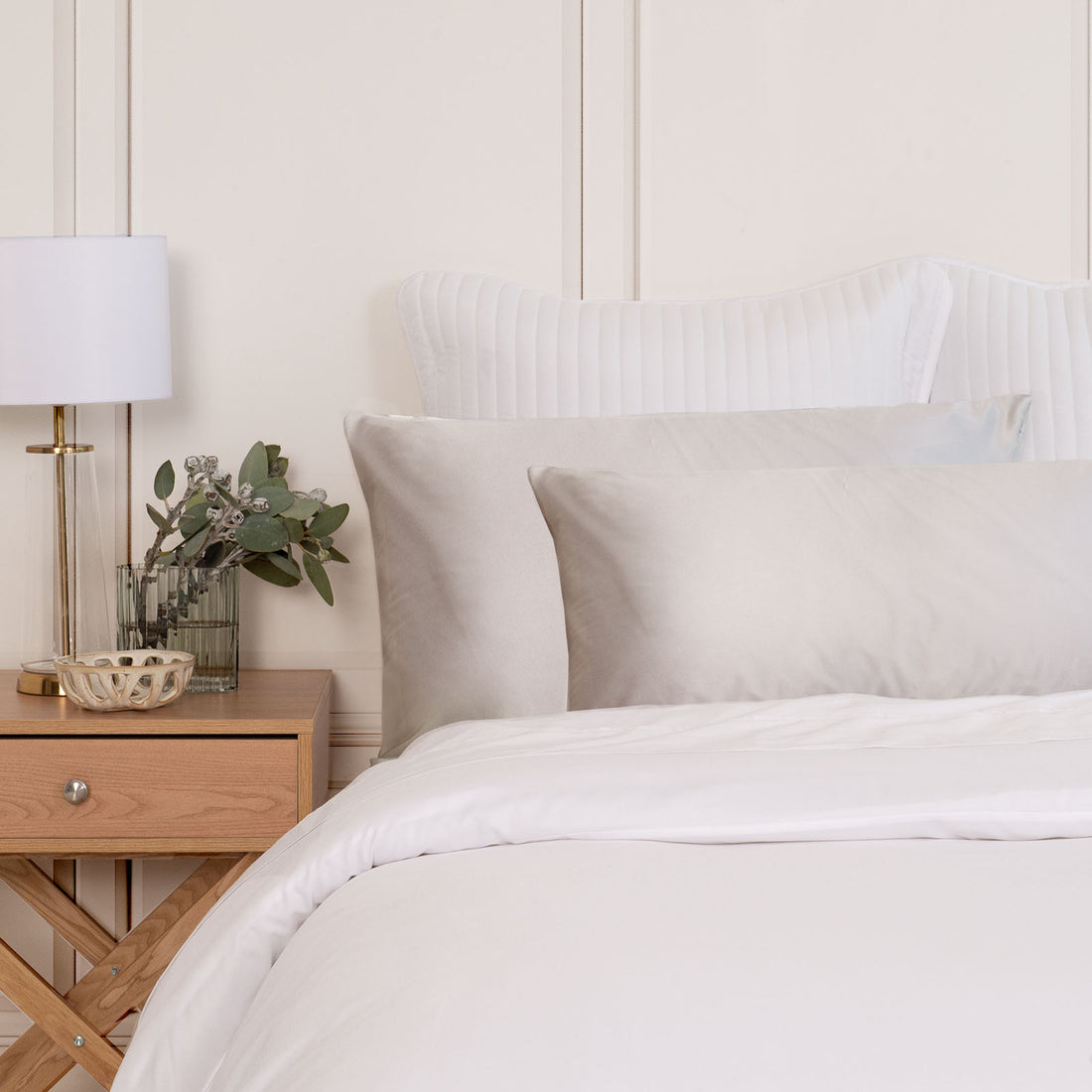 Royal Comfort Mulberry Silk Hypoallergenic Pillowcase Twin Pack