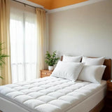 Royal Comfort 1000GSM Goose Feather Down Mattress Topper Fitted