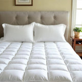 Royal Comfort 1000GSM Goose Feather Down Mattress Topper Fitted