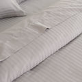 Kensington 1200 Thread Count 100% Cotton Sheet Set Stripe Hotel Grade Soft Touch