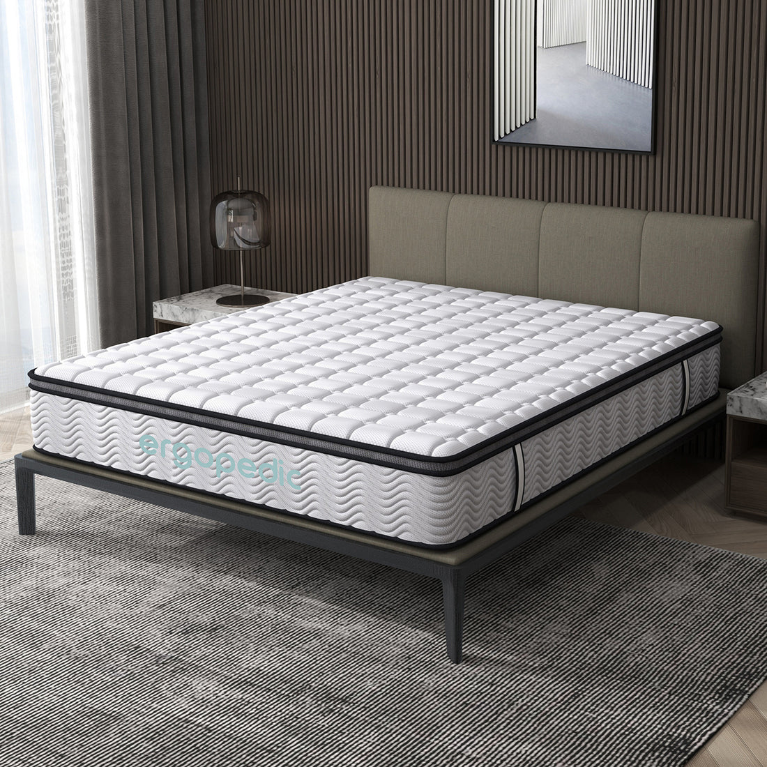 Ergopedic 5 Zone Latex Pocket Spring Mattress in a Box 30cm