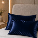 Royal Comfort Mulberry Silk Hypoallergenic Pillowcase Twin Pack