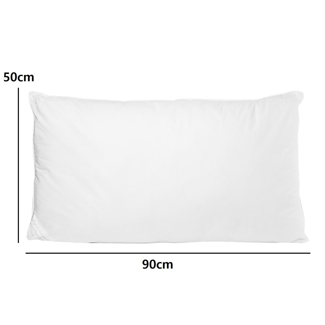 Royal Comfort 233TC Luxury Signature Hotel XL Pillow 50x90cm Cotton