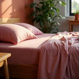 Royal Comfort 1000TC Bamboo Blend Sheet Pillowcase Set Ultra Soft