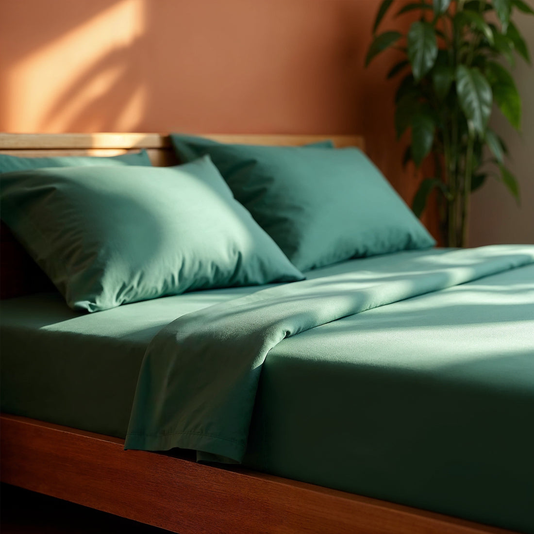 Royal Comfort 1000TC Bamboo Blend Sheet Pillowcase Set Ultra Soft