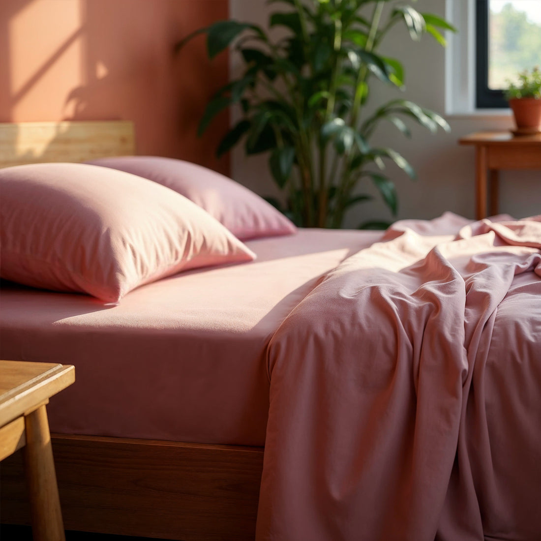 Royal Comfort 1000TC Bamboo Blend Sheet Pillowcase Set Ultra Soft