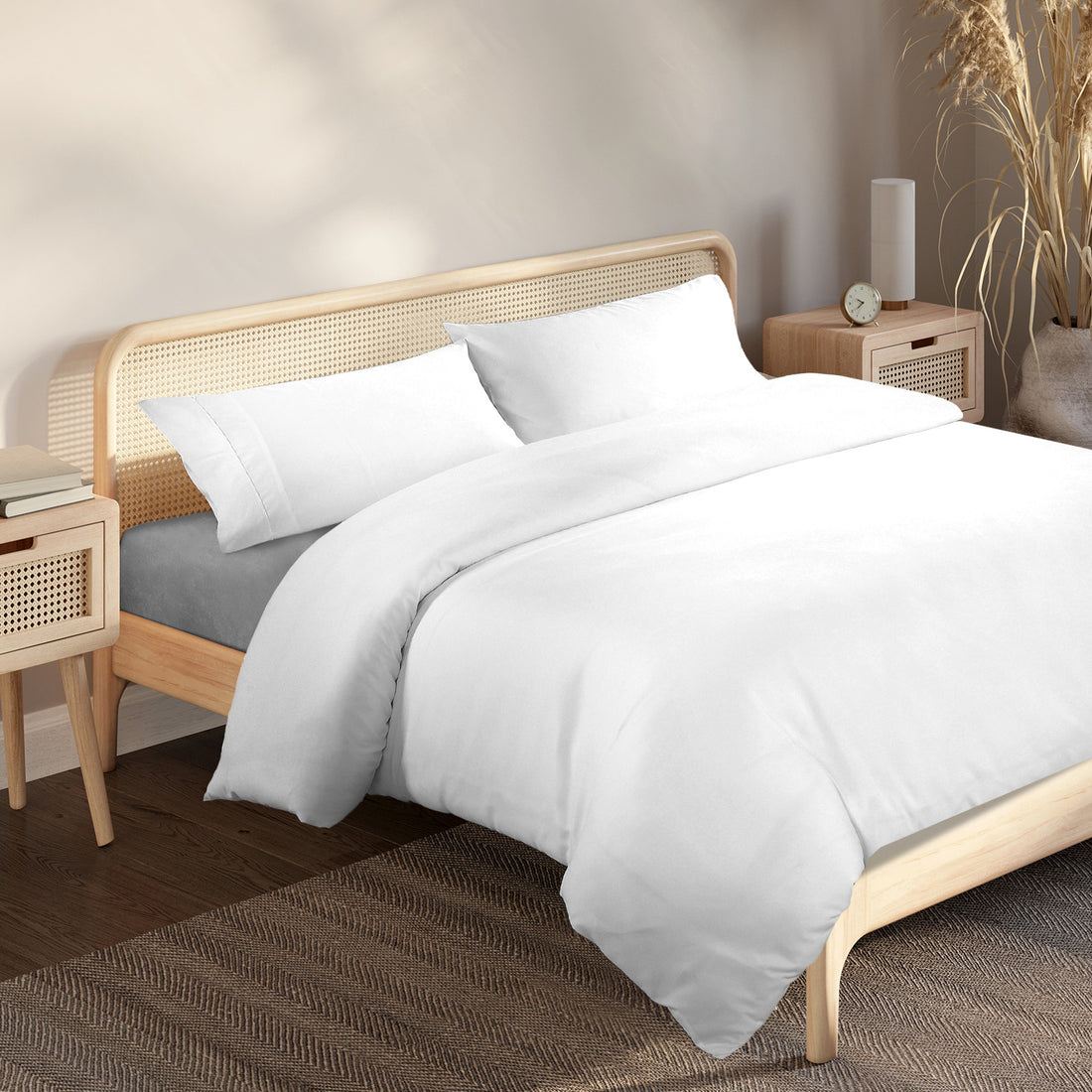 Royal Comfort 1000TC Bamboo Blend Quilt Cover Set Ultra Soft Breathable