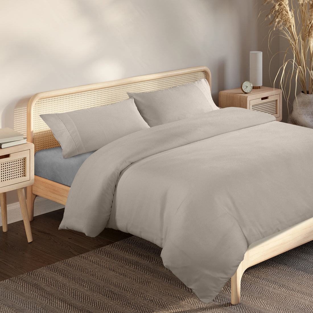 Royal Comfort 1000TC Bamboo Blend Quilt Cover Set Ultra Soft Breathable