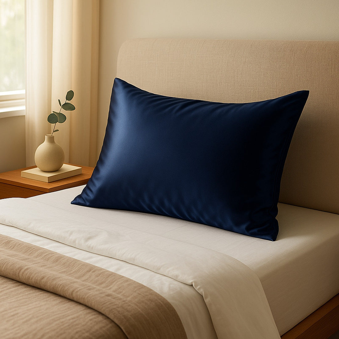 Royal Comfort 100% Mulberry Silk Pillowcase Hypoallergenic Pure Silk