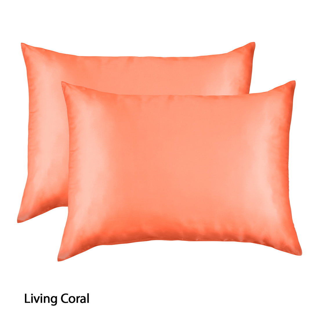 Royal Comfort Mulberry Silk Hypoallergenic Pillowcase Twin Pack