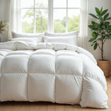 Royal Comfort 500GSM 50% Goose Feather 50% Down Quilt Deluxe Soft Touch