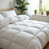 Royal Comfort 500GSM 50% Goose Feather 50% Down Quilt Deluxe Soft Touch
