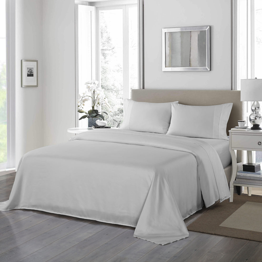 Royal Comfort 1200TC Sheet Set 4 Piece Ultra Soft Touch Bedding