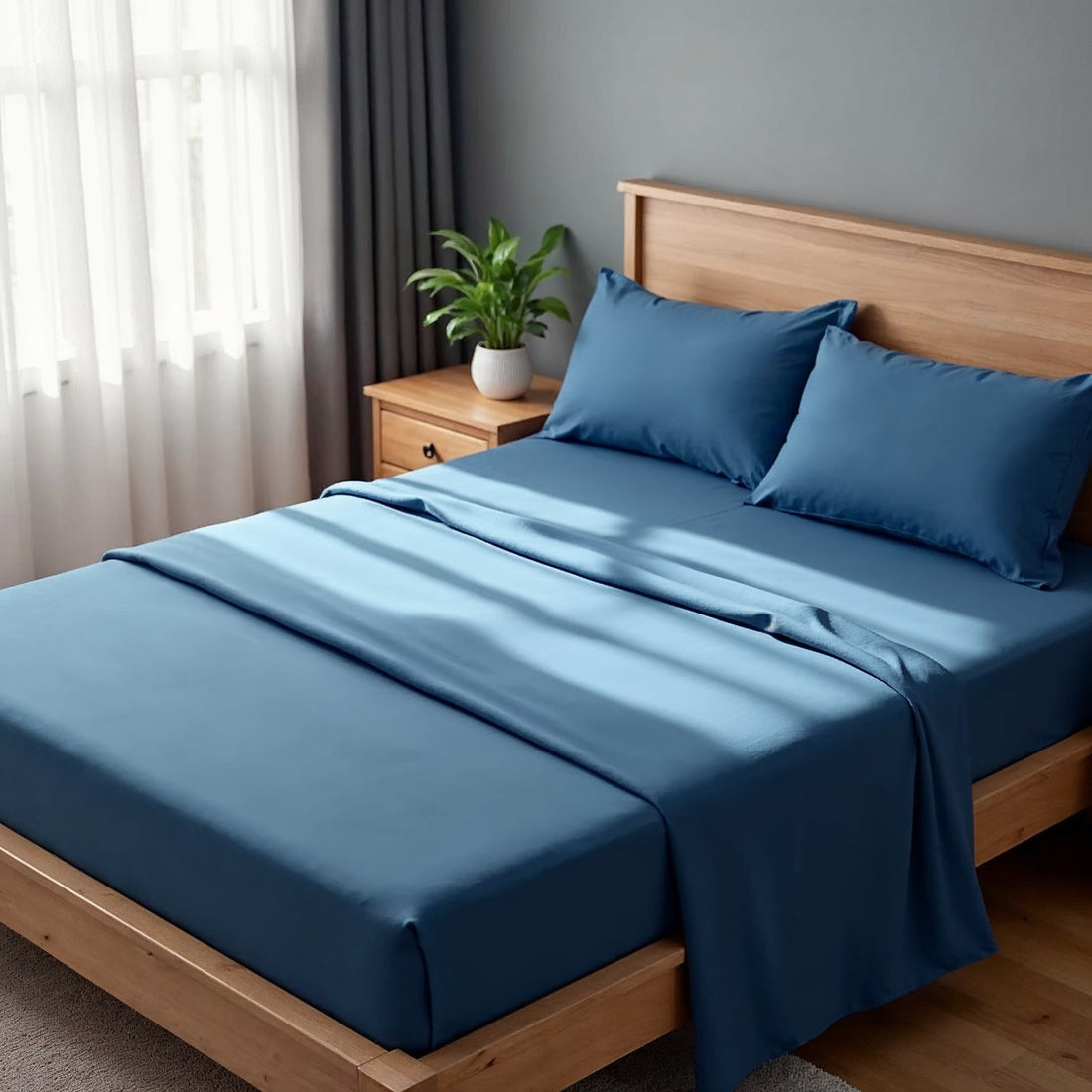 Royal Comfort 2000TC Bamboo Cooling Sheet Set Ultra Soft Breathable