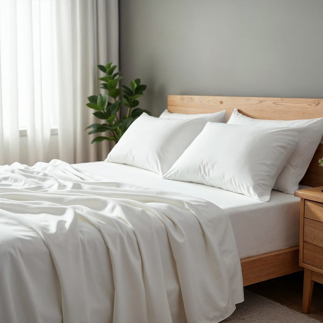 Royal Comfort 2000TC Bamboo Cooling Sheet Set Ultra Soft Breathable