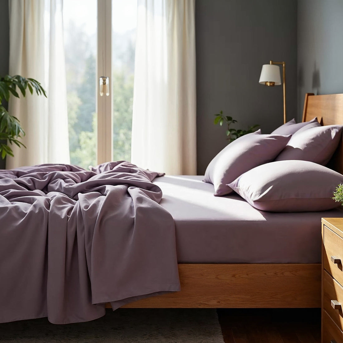 Royal Comfort 2000TC Bamboo Cooling Sheet Set Ultra Soft Breathable