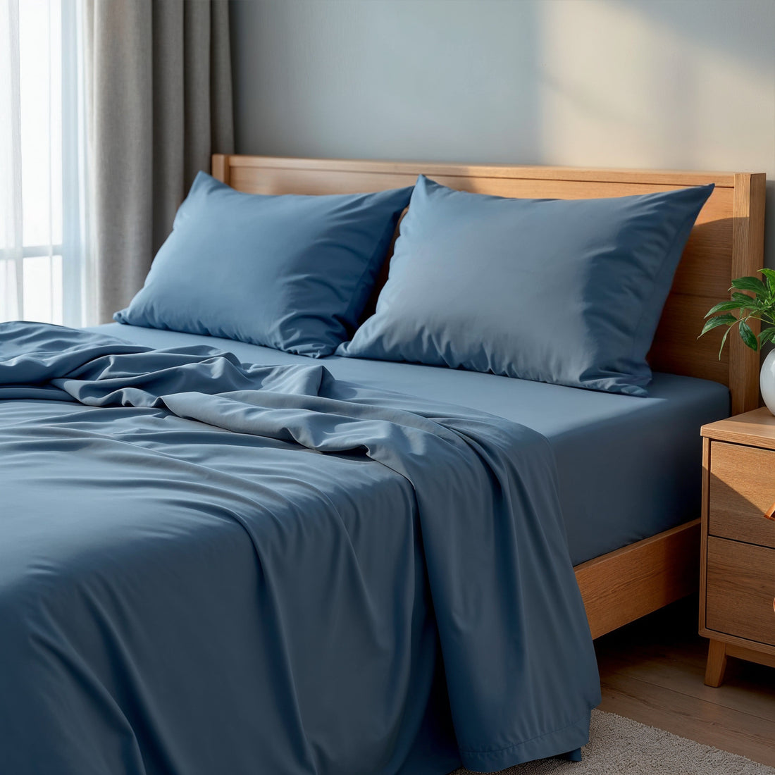 Royal Comfort 2000TC Bamboo Cooling Sheet Set Ultra Soft Breathable