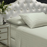 Royal Comfort 1200TC Damask Cotton Blend Sheet Pillowcase Set Silky Luxe