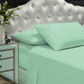 Royal Comfort 1200TC Damask Cotton Blend Sheet Pillowcase Set Silky Luxe